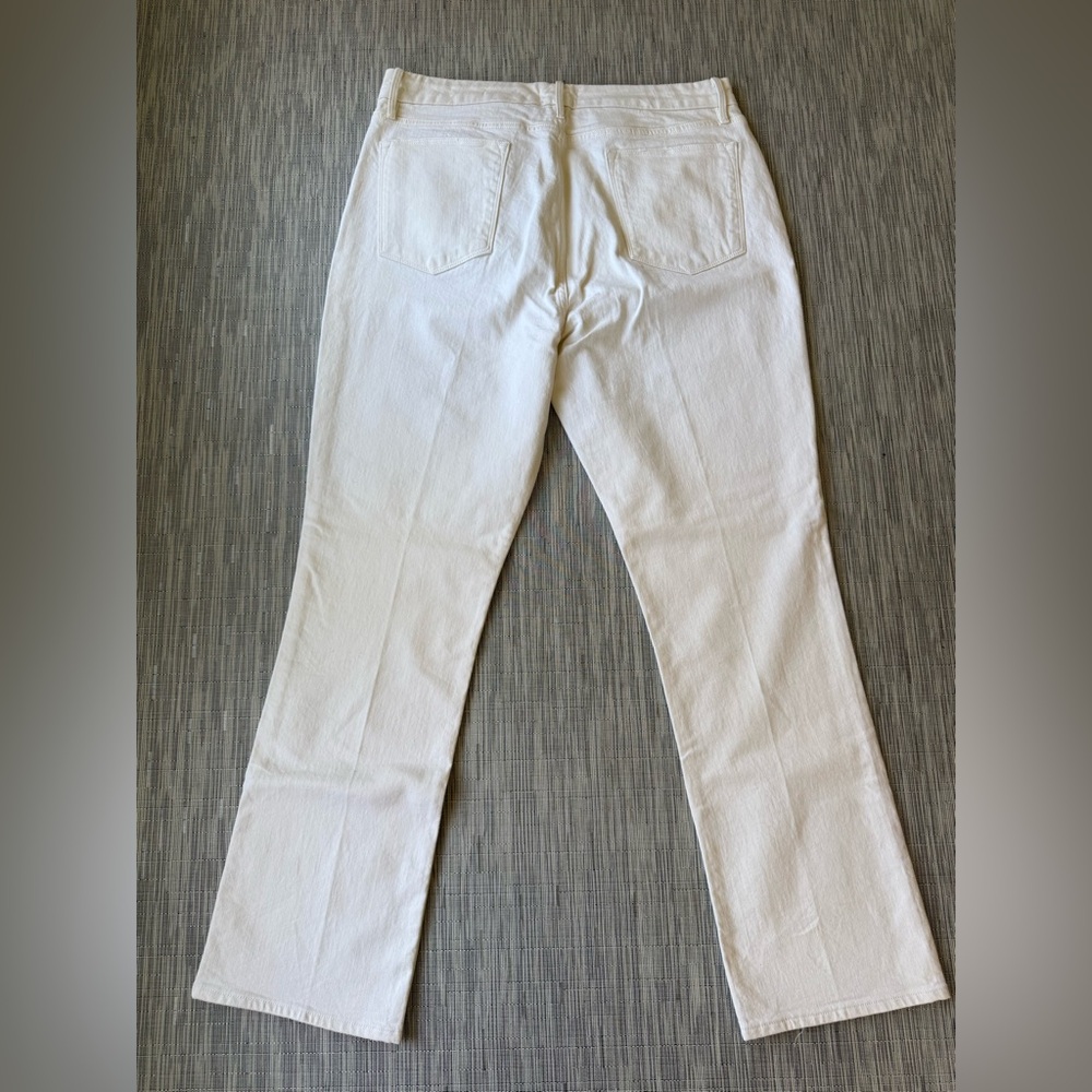 Frame Denim White Flare Jeans